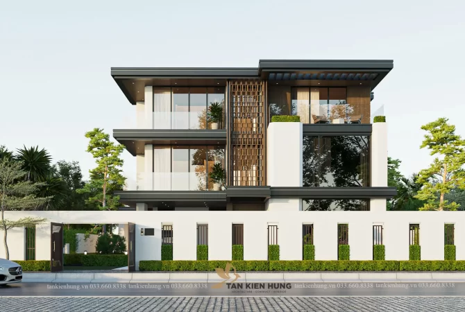 Thiết kế kiến trúc Trang Villa