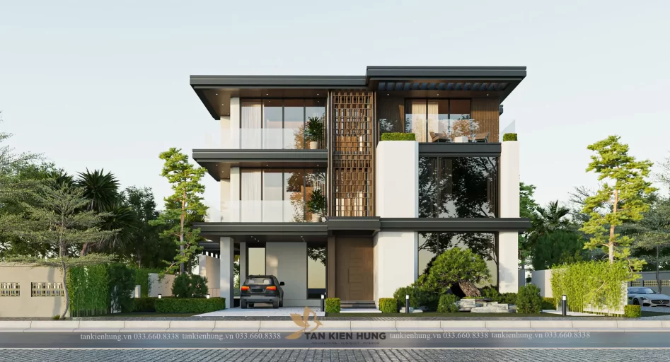 Thiết kế kiến trúc Trang Villa