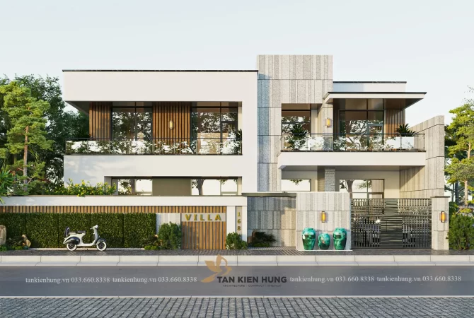 Thiết kế kiến trúc - VAM Villa