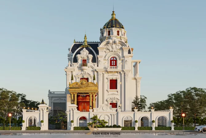 Thiết kế kiến trúc tân cổ điển - Trâm Anh