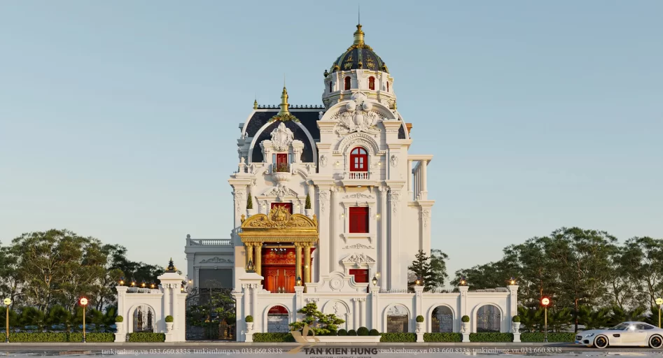 Thiết kế kiến trúc tân cổ điển - Trâm Anh