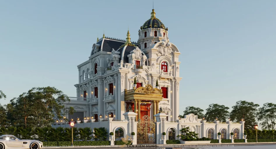 Thiết kế kiến trúc tân cổ điển - Trâm Anh