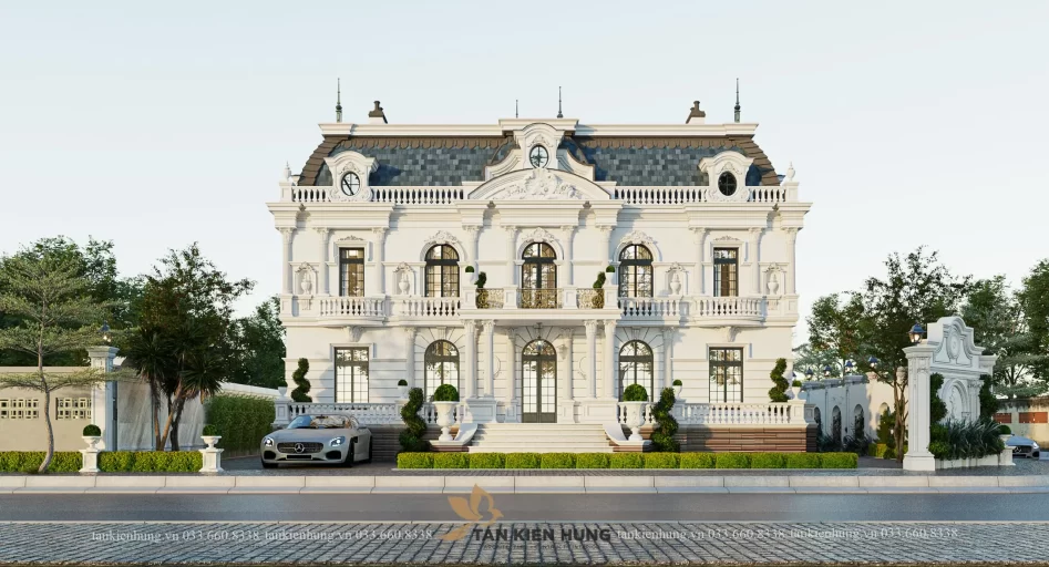 THIẾT KẾ KIẾN TRÚC TÂN CỔ ĐIỂN