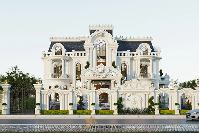 THIẾT KẾ KIẾN TRÚC TÂN CỔ ĐIỂN