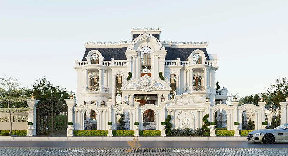THIẾT KẾ KIẾN TRÚC TÂN CỔ ĐIỂN