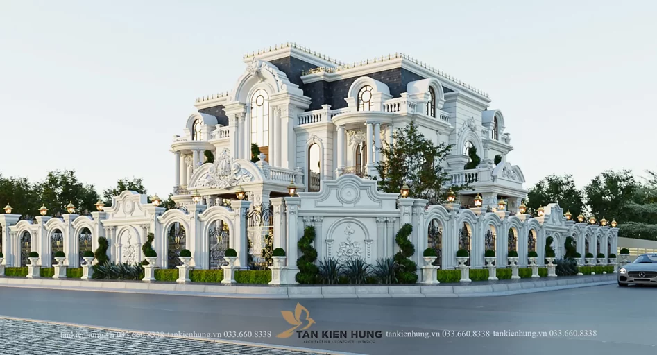 THIẾT KẾ KIẾN TRÚC TÂN CỔ ĐIỂN