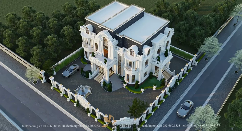 THIẾT KẾ KIẾN TRÚC TÂN CỔ ĐIỂN