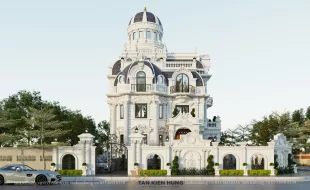 THIẾT KẾ KIẾN TRÚC TÂN CỔ ĐIỂN