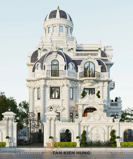 THIẾT KẾ KIẾN TRÚC TÂN CỔ ĐIỂN