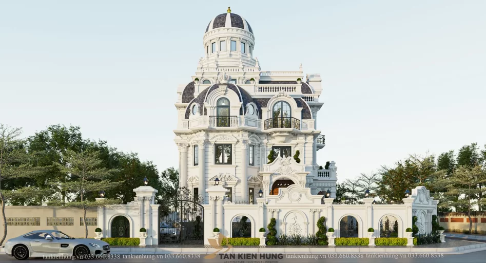 THIẾT KẾ KIẾN TRÚC TÂN CỔ ĐIỂN