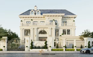 THIẾT KẾ KIẾN TRÚC TÂN CỔ ĐIỂN