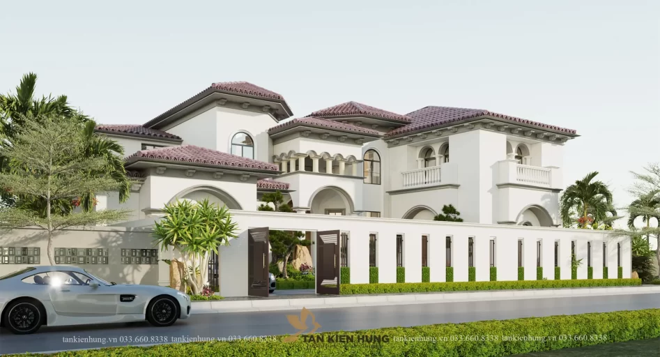 THIẾT KẾ KIẾN TRÚC TÂN CỔ ĐIỂN