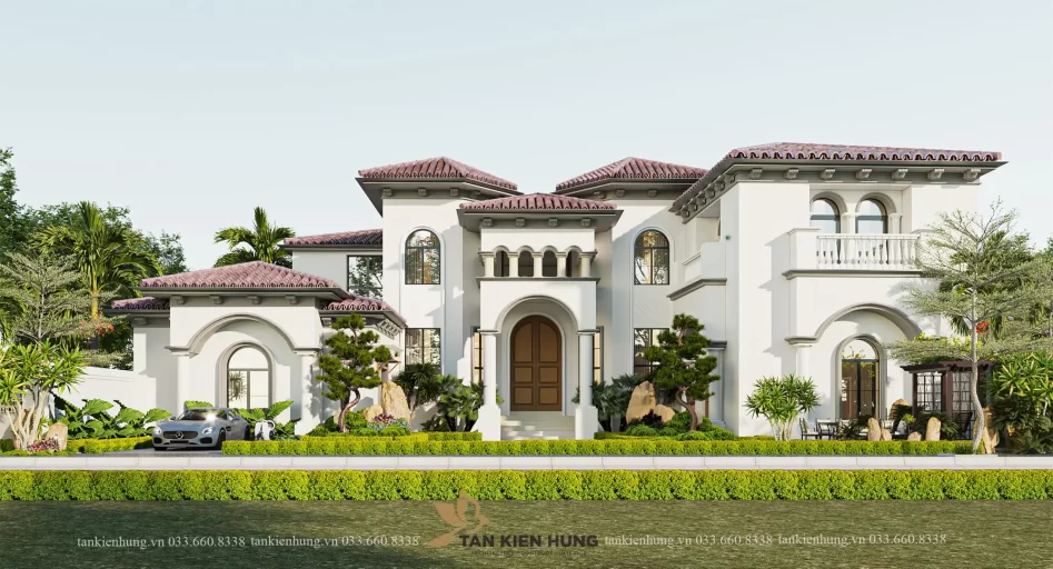 THIẾT KẾ KIẾN TRÚC TÂN CỔ ĐIỂN