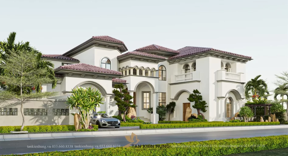 THIẾT KẾ KIẾN TRÚC TÂN CỔ ĐIỂN