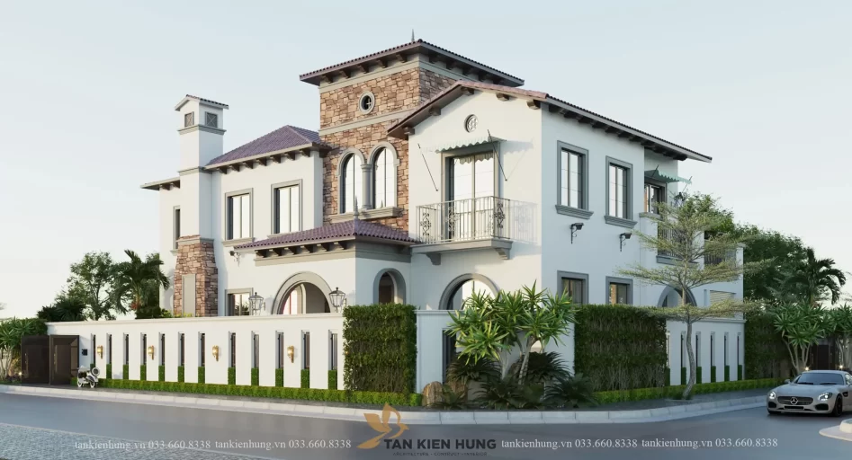 THIẾT KẾ KIẾN TRÚC TÂN CỔ ĐIỂN