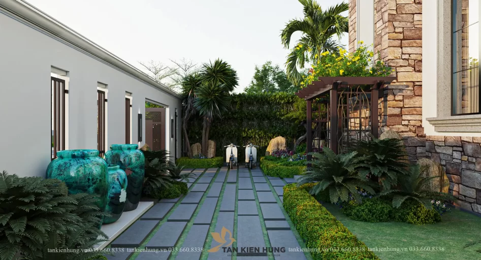 THIẾT KẾ KIẾN TRÚC TÂN CỔ ĐIỂN