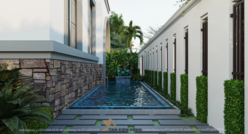 THIẾT KẾ KIẾN TRÚC TÂN CỔ ĐIỂN
