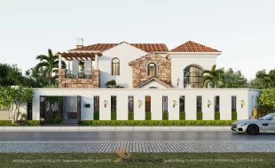THIẾT KẾ KIẾN TRÚC TÂN CỔ ĐIỂN