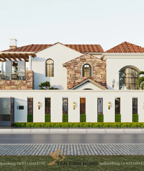 THIẾT KẾ KIẾN TRÚC TÂN CỔ ĐIỂN