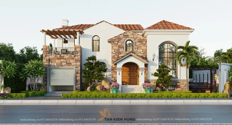 THIẾT KẾ KIẾN TRÚC TÂN CỔ ĐIỂN