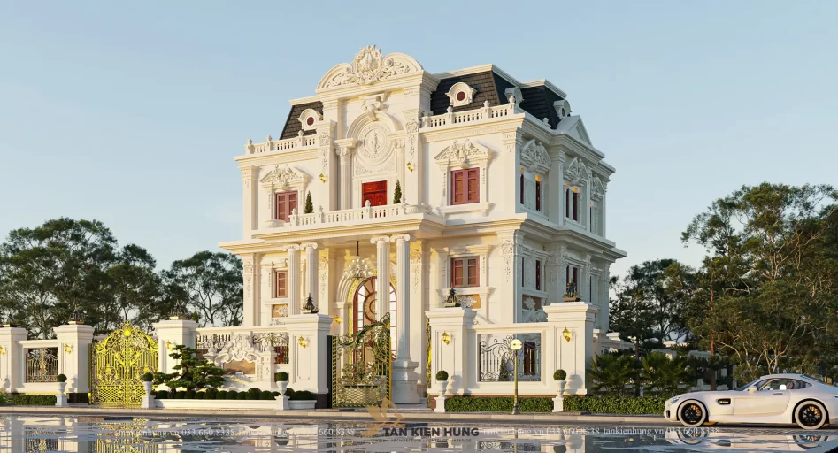 THIẾT KẾ KIẾN TRÚC TÂN CỔ ĐIỂN