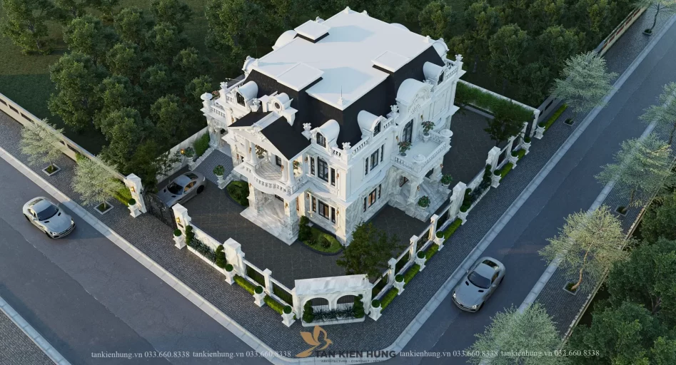 THIẾT KẾ KIẾN TRÚC TÂN CỔ ĐIỂN