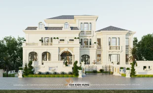 THIẾT KẾ KIẾN TRÚC TÂN CỔ ĐIỂN