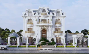 THIẾT KẾ KIẾN TRÚC TÂN CỔ ĐIỂN