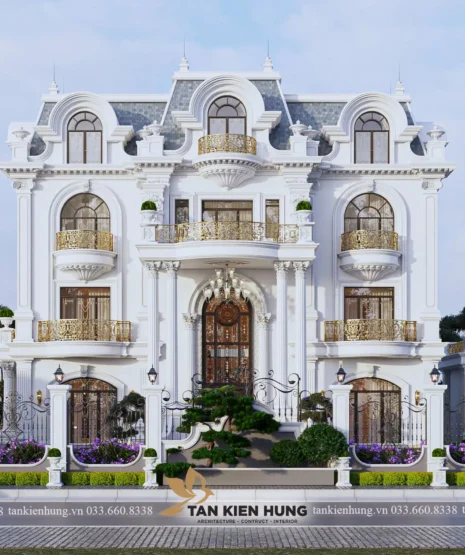 THIẾT KẾ KIẾN TRÚC TÂN CỔ ĐIỂN