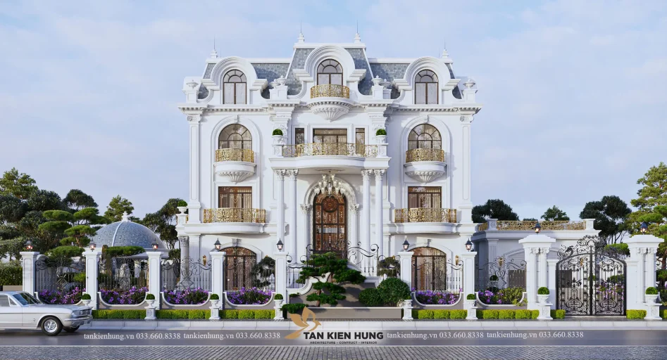 THIẾT KẾ KIẾN TRÚC TÂN CỔ ĐIỂN