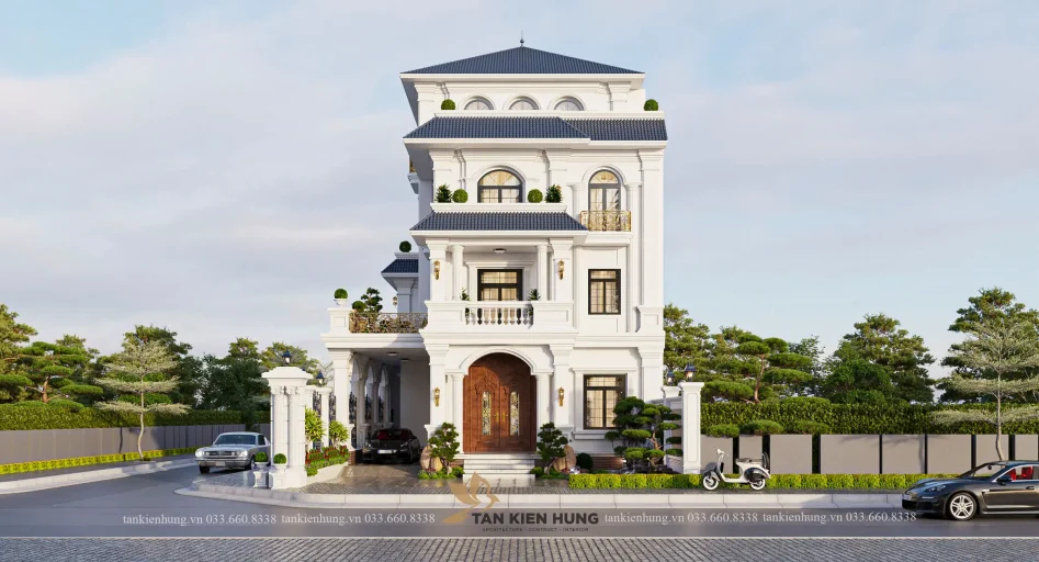 THIẾT KẾ KIẾN TRÚC TÂN CỔ ĐIỂN
